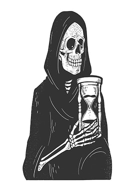 Grim Reaper with Hourglass