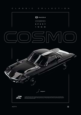 Mazda Cosmo Sport 1968 Black Series