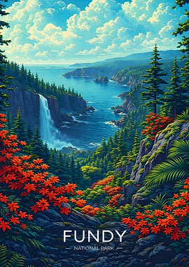 Fundy National Park Landscape