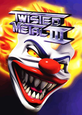 Twisted Metal III Clown Cover