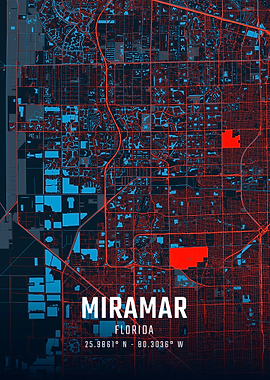 Miramar City Map