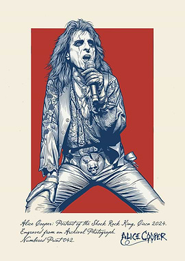Alice Cooper Portrait