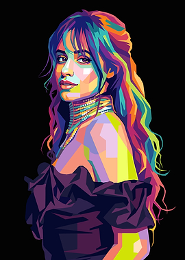 Camila Cabello Pop Art