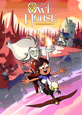 The Owl House Characters Flying