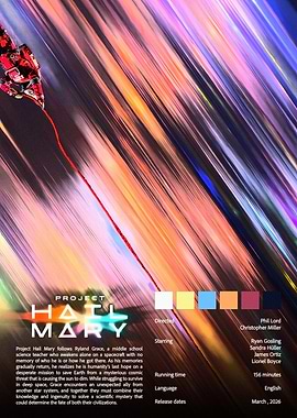 Project Hail Mary Movie Poster