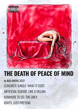 The Death of Peace of Mind Album Art