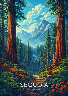Sequoia National Park Landscape