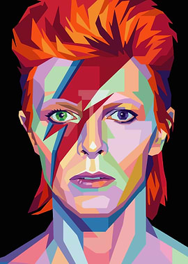 David Bowie Pop Art