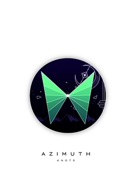 Azimuth by Knots Poster