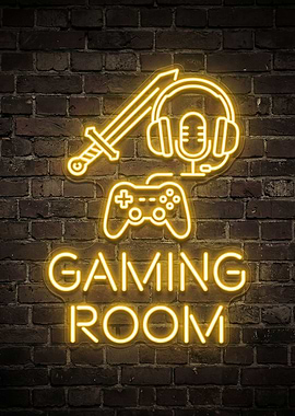 Gaming Room Neon Sign