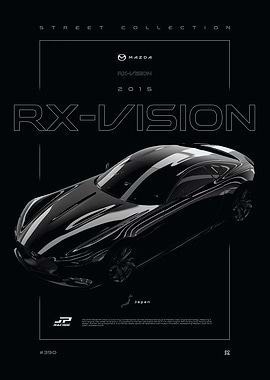 Mazda RX-Vision 2015 Black Series