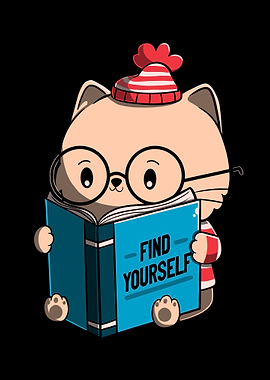 Find Yourself Journey Healing Cat Book