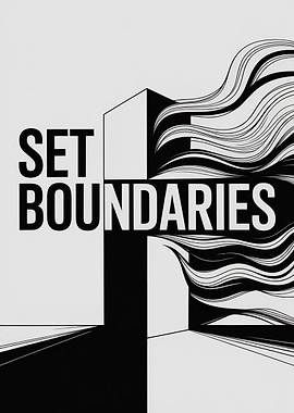 Set Boundaries Inspirational Quote