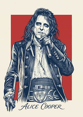 Alice Cooper Portrait