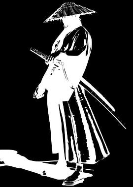 Samurai Warrior with Katana