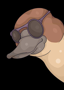 Cool Platypus With Sunglasses Kids Platypus