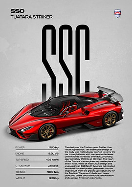 SSC Tuatara Striker Hypercar