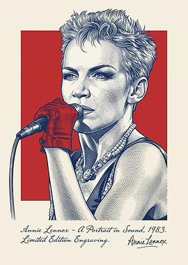 Annie Lennox Engraving