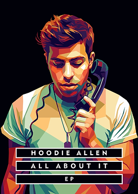 Hoodie Allen All About It EP Pop Art