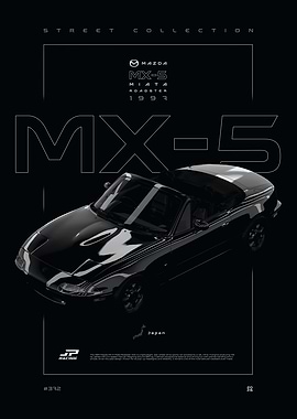 Mazda MX-5 Miata Roadster 1997 Black Series