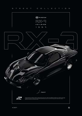 Mazda RX-7 Veilside 1997 Black Series