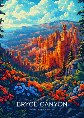 Bryce Canyon National Park Landscape