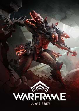 Warframe Lua's Prey Key Art