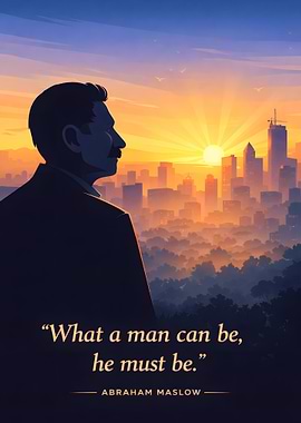 Abraham Maslow quote about self-actualization