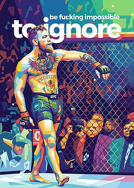 Conor McGregor Pop Art