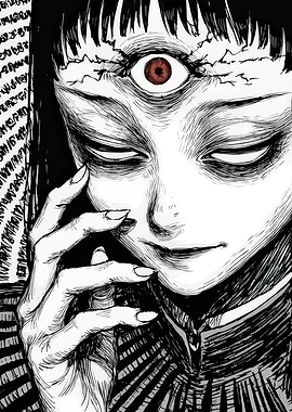 Creepy Third Eye Girl