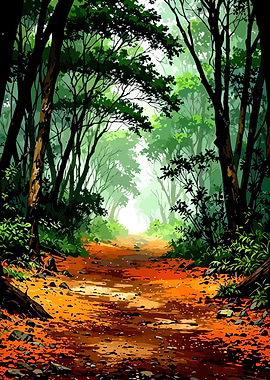 Enchanted Forest Path