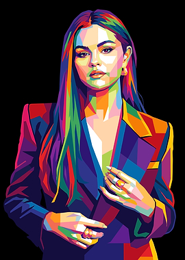 Selena Gomez Pop Art