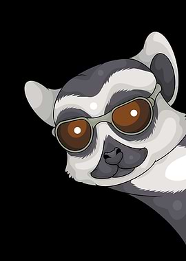 Madagascar Monkey Lemur Lover Kids Lemur