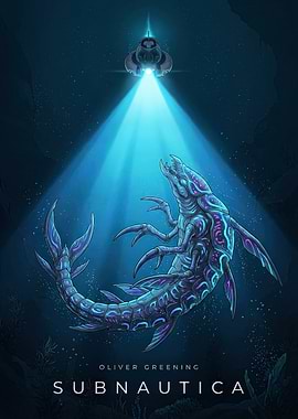 Subnautica Game Poster