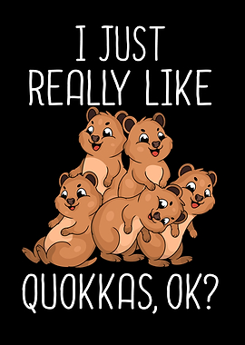 Quokka Lover Australian Animal Kids Cute Quokka