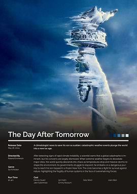 The Day After Tomorrow Movie Poster