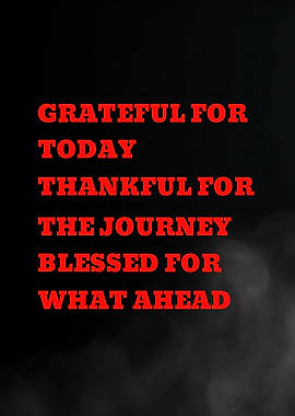 Inspirational Quote on Dark Background