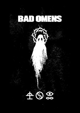 Bad Omens Ghost Crown Symbols