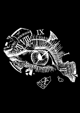 Surreal Eye Clockwork