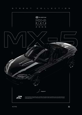 Mazda MX-5 Miata Roadster 2005 Black Series