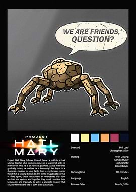 Project Hail Mary Movie Poster