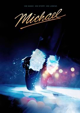 Michael Jackson's Iconic Moonwalk Poster
