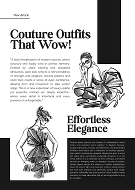 High Fashion Magazine