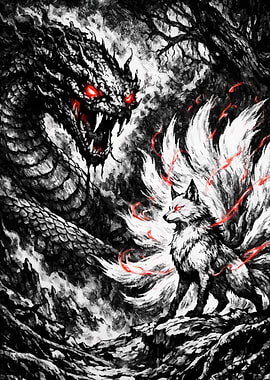 Dragon vs. Nine-Tailed Fox