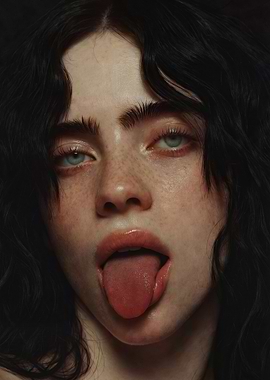 Billie Eilish Close-up