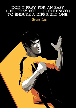 Bruce Lee Inspirational Quote