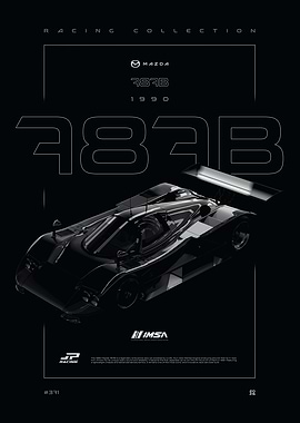 Mazda 787B 1990 Black Series