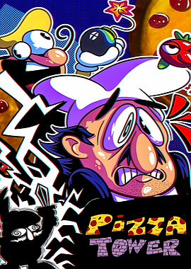 Pizza Tower Game Art