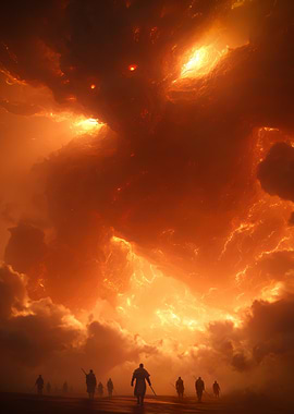 Epic Battle with Flame god