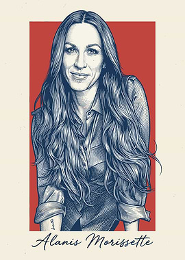 Alanis Morissette Portrait